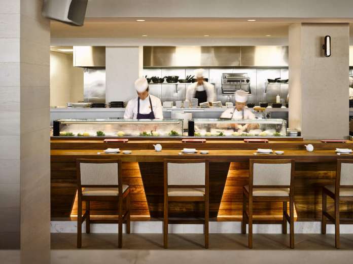 El restaurante Nobu está ubicado dentro del complejo hotelero de Nobu Hotel Ibiza Bay, en plena bahía de Talamanca. Fotos: nobu hotel ibiza bay conocer ibiza en otoño
