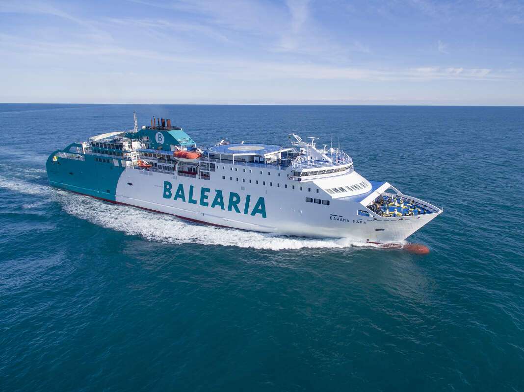 El principal reto de la naviera: implantar en los próximos años el uso de gas natural licuado en la flota. Foto: Baleària