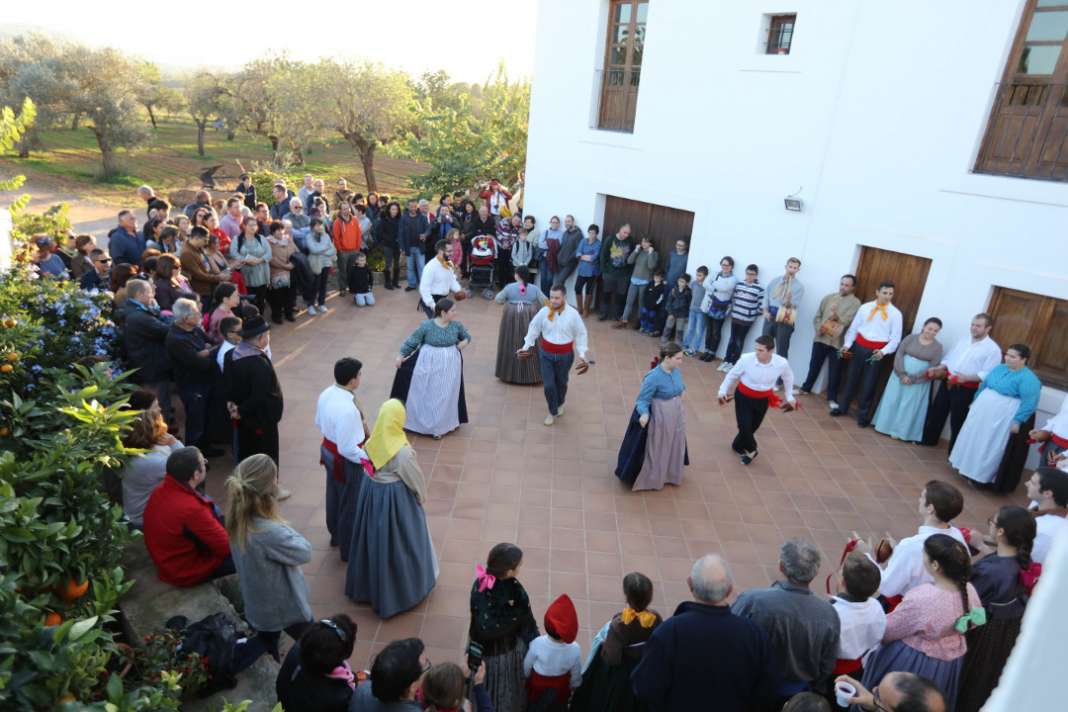 Fiesta del aceite en Can Pep de sa Plana en Forada.
