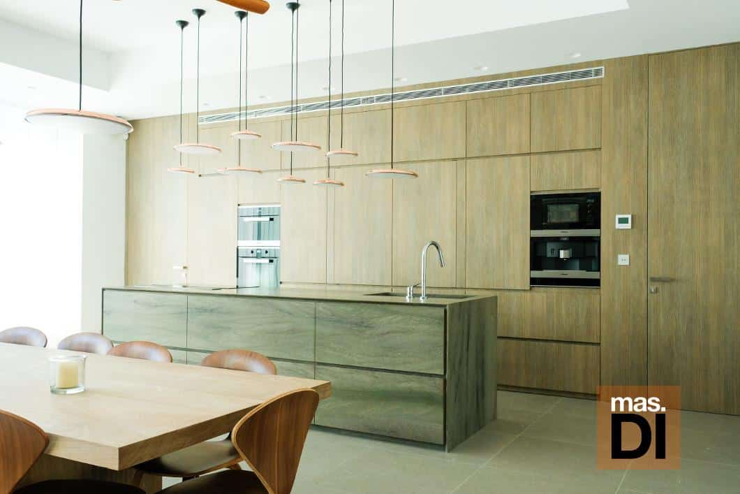 Una cocina diseñada por Carpintería San Antonio