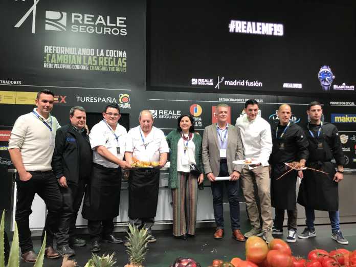 Una parte de la representación ibicenca que ha participado en el congreso Madrid Fusión celebrado esta semana. Fotos: Consell de Ibiza Una parte de la representación ibicenca que ha participado en el congreso Madrid Fusión celebrado esta semana. Fotos: Consell de Ibiza