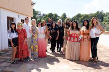 Siete candidatas para una corona de Miss Curvy