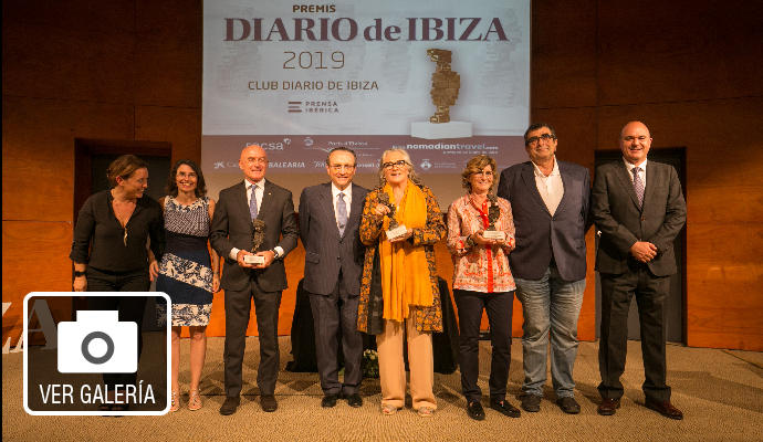 Todas las imágenes de la gala de los Premis Diario de Ibiza 2019