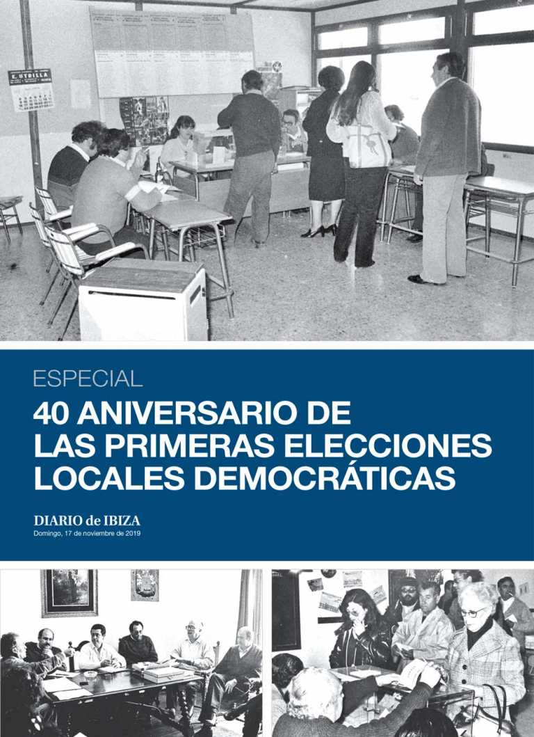 40 Aniversario de las primeras elecciones locales democráticas