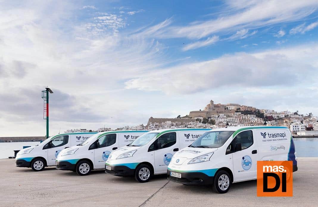 Trasmapi incorpora cuatro vehículos 100% eléctricos