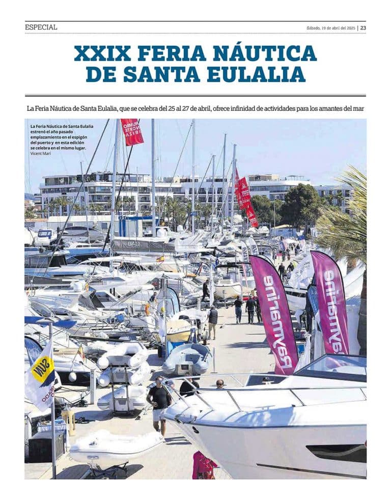 XXIX Feria Náutica de Santa Eulalia