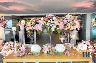 Varias decoraciones florales y de mesas realizadas en distintos eventos en Eivissa por Toni Riera y Toni Seguí.