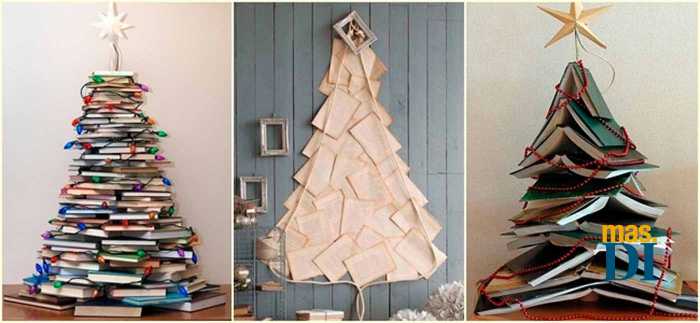 Árboles de Navidad originales: ideas para hacer en casa | másDI - Magazine