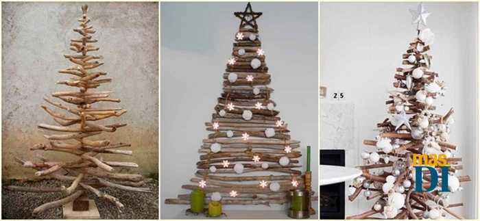 Árboles de Navidad originales: ideas para hacer en casa | másDI - Magazine
