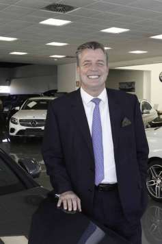 Roland Schell, presidente de Mercedes Benz España, tiene grandes proyectos para Ibiza. J.A Riera