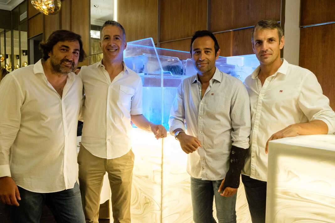 Marc Ramón Roig, Roger Requena, Xavi Margi y Javier Salvatierra, socios de CBbC.